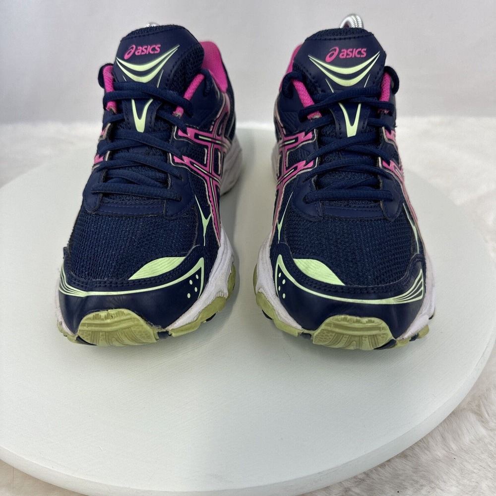 Asics Gel Vanisher Running Shoe Women's Size 8.5 Blue/Pink/Green T75BQ-4920 - Picture 2 of 9